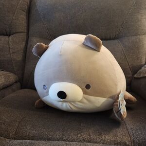 Sanrio Livheart Otter Plush Squishy 16” - New Toys & Collectibles | Color: Beige